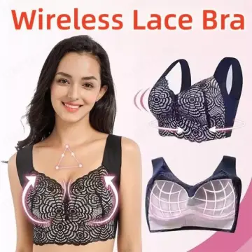 Women's Wireless Lace Bra
