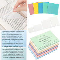 Sticky Notes โปร่งใส 50 แผ่นกันน้ำ PET Self-Adhesive Clear Memo Pad กระดาษโน้ตสำหรับโรงเรียนนักเรียนสำนักงานเครื่องเขียน-kxodc9393