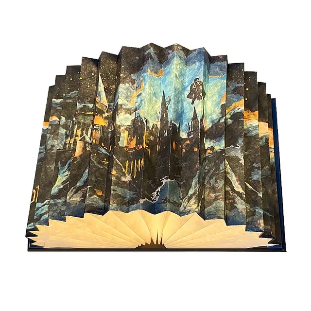 Omoshiroi Block 161Sheet Mini Notepad Cubes Harry Design Hogwarts