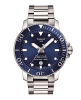 Tissot Seastar 1000 Powermatic 80 ทิสโซต์ ซีสตาร์ 1000 พาวเวอร์เมติค 80 สีน้ำเงิน T1204071104103 นาฬิกาผู้ชาย