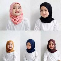 Pashmina ทันทีเด็ก Camila Jersey 3-6ปีผ้าคลุมผมเจ้าสาวสำหรับเด็กผ้าคลุมหน้าเด็ก2ปีในปัจจุบันผ้าคลุมหน้าสำหรับเด็ก