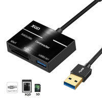 Super Camera XQD SD Memory Card Reader USB 3.0 Hub Adapter For SonyFor NikonForCanon Cardreader USB Hubs Gadget Adaptador Usb