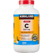 Kẹo Ngậm Vị Cam Bổ Sung VitaminC 500mg - 500 viên Kirland Date 2023