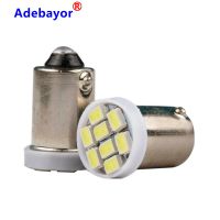 BA9S 8 Smd T11 T10 T4W 1206 3020 8smd ภายในรถ Led หางด้านข้างสีขาวหลอดไฟ LED โคมไฟที่จอดรถอัตโนมัติ DC 12V Dunzheng9084295 100ชิ้น