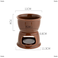 Kada 1PC Mini Ceramic fondue ชีสช็อกโกแลตละลาย fondue Home Hot Pot CUP