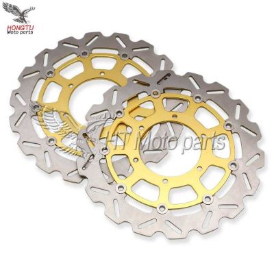 จานล้อเบรคหน้ารถจักรยานยนต์สำหรับ Suzuki GSXR600 GSXR750 2008 2009 2010 2011 2012 2013 2014 GSXR1000 2009-2014 GSX-R