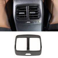 Rear Outlet Panel Cover Trim for Sport 2021 2022 Car Accessories ,ABS Carbon Fiber