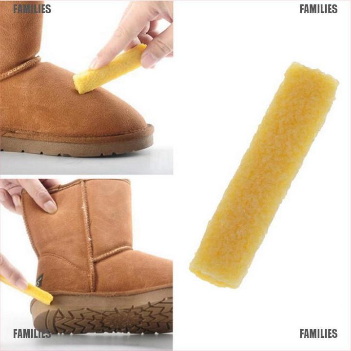 FAMILIES.☃1Pc Shoes Rubber Eraser For Suede Nubuck Leather Stain Boot Shoes  Cleaner Tool 