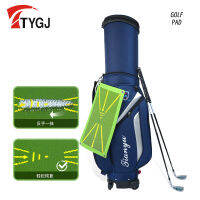 TTYGJ Golf Swing Trajectory Training Pad ตี Track Training Pad เริ่มต้นการฝึกอบรมทิศทางการตรวจสอบ Pad