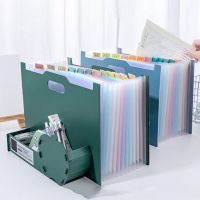 【hot】 Document Standing Accordions Pockets Expanding File Folder Stationery Storage Organizer