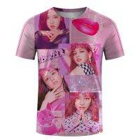 2023 new arrive- xzx180305   Summer T-shirt BLACKPINK. Print BPink Fashion Casual T-shirt Blnk Tops