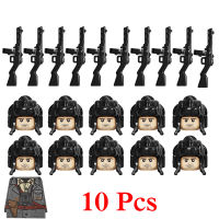 Kids Toys Mini Military Figures Building Blocks Exquisite Design WW2 Soviet Army Soldiers Weapon Motobike Toys For Boys Gift