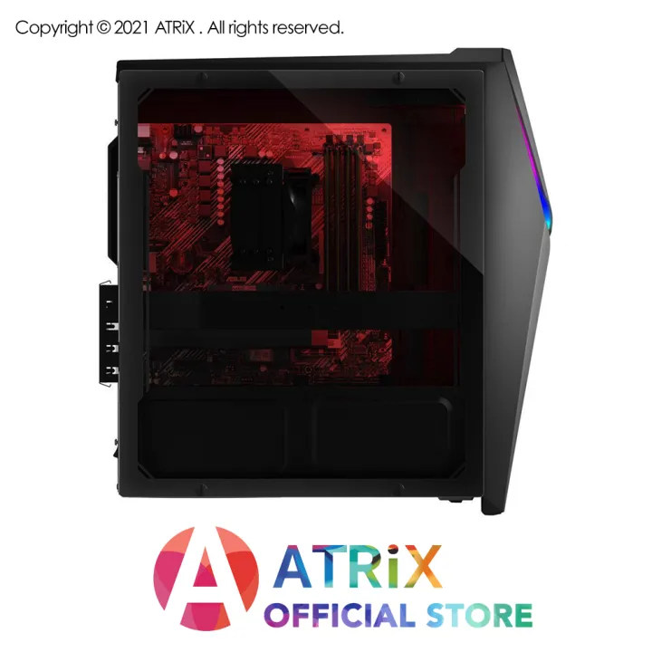 【MS Office|Same Day Delivery】ROG Strix G10DK-75700G019W  | NVIDIA GeForce RTX3060 | AMD Ryzen™ 7 5700G | 16GB DDR4 | 512GB SSD + 2TB HDD | Win11 Home | 3Y Onsite Warranty | Bundled with Wired Keyboard