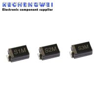 50PCS/LOT S3M S2M S1M rectifier diode SMA patch DO-214AC 1A 2A 3A 1000V new