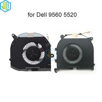 พัดลมการระบายความร้อน GPU CPU แล็ปท็อปของแท้ใหม่สำหรับ Dell XPS 9560ความแม่นยำ5520 0TK9J1 0VJ M5520 2HC กราฟฟิคการ์ด5โวลต์