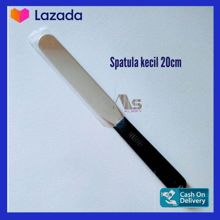 SPATULA KUE LURUS PENGHALUS KUE UKURAN 20CM Lazada Indonesia