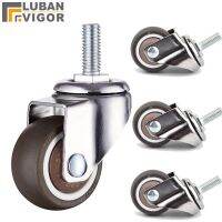Super mute wheels/castersTPE wheel diameterAnti-wrap wheelbear 20/30/40kgFor furnituresofaShowcasehome hardware