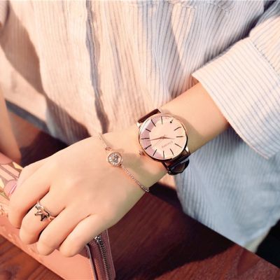 Polygonal dial design women watches luxury fashion dress quartz watch ulzzang popular nd white ladies leather