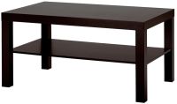 ลัค โต๊ะกลาง, น้ำตาลดำ, 90x55 ซม. (LACK Coffee table, black-brown, 90x55 cm)