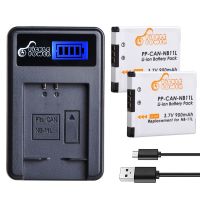 ZZOOI NB-11L NB11L NB 11L NB-11LH Battery + LCD Charger for Canon PowerShot A2300 A2400 IS  A2500  A2600  A3400 IS  A3500 IS