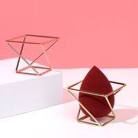 【CW】▧❈  Makeup Puff Holder Three-dimensional Wrought Iron Sponge Display Rack