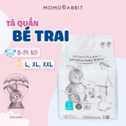 Bỉm quần Bé trai Momo Rabbit Premium Baby L28 XL22 XXL18