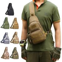 【YF】 Bolsa de peito ombro tática camuflagem para homens estilingue ar livre multicam camping viagens caminhadas caça militar crossbody Y6322