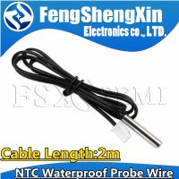 2m NTC Waterproof Probe Wire B3950 3435 3470 2K 5K 10K 15K 20K 50K 100K 1% Precision Epoxy Thermistor Temperature Sensor WATTY Electronics