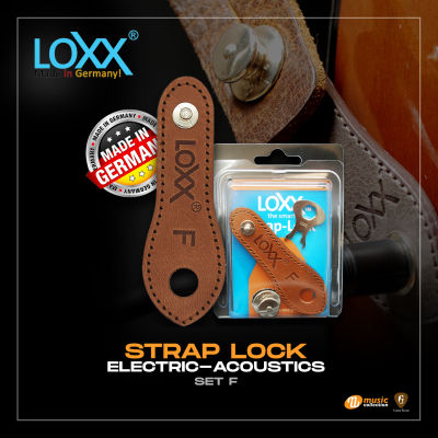 ตัวล็อคสายสะพาย LOXX STRAP LOCK-SET F NICKEL (FISHMAN) #45120.05000
