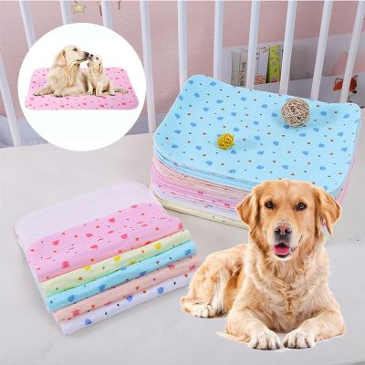 Washable Dog Diaper Mat Reusable Diaper Pad Urine Absorbent Waterproof Training Pad Kitten Puppy Accessories