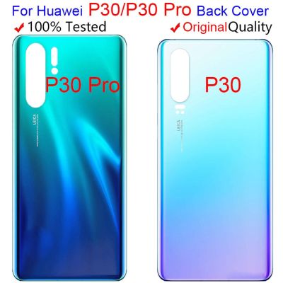 For Huawei P30 Pro Battery Cover Rear Glass Door Housing For Huawei P30Pro Battery Cover For Huawei P30 Battery Cover Replacement Parts