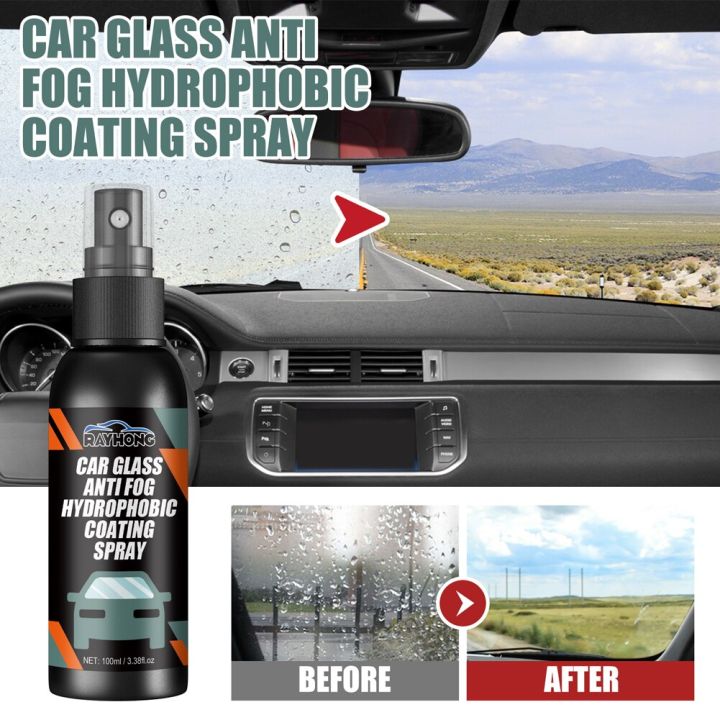 Anti Fog Spray For Car Auto Glass Anti Fog Spray Rain Repellents Spray  100ml Rainproof Anti