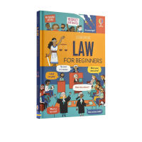 Usborne law for beginners understand legal English original childrens English Enlightenment picture book childrens science popular science books Usborne