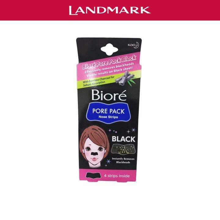 Biore Pore Pack Women 4 Strips Lazada PH