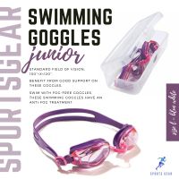 NABAIJI แว่นตาว่ายน้ำรุ่น AMA 100 ขนาด S (สีม่วง/ชมพู) ( Ama Swimming Goggles 100 Size S - Purple Pink ) ว่ายน้ำ อุปกรณ์ว่ายน้ำ Swim เสื้อชูชีพ