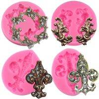 Baroque Scroll Silicone Mold