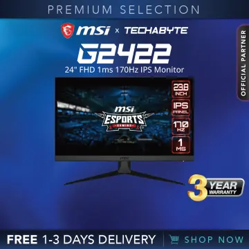 MSI G2412F 24 FHD 180Hz Flat Gaming Monitor - MSI-US Official Store