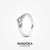 Official Store Pandora Sparkling Pear &amp; Marquise Wishbone Ring