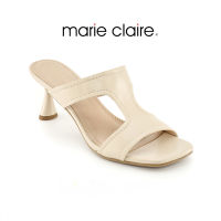 Bata บาจา Marie Claire รองเท้าส้นสูงเปิดส้นแบบสวม สูง 3 นิ้ว สำหรับผู้หญิง รุ่น TIMOYA สีเขียว 7707348 สีเบจ 7708348