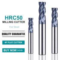 GAMONT HRC50 4-Flute Tungsten Steel Carbide Flat Bottomed Endmills CNC เครื่องจักรกลเครื่องจักรกลเครื่องมือตัดมิลลิ่งพิเศษ 1-20 มม