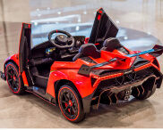 Xe ô tô điện 2 chỗ ngồi trẻ em bản quyền Lamborghini XMX-615