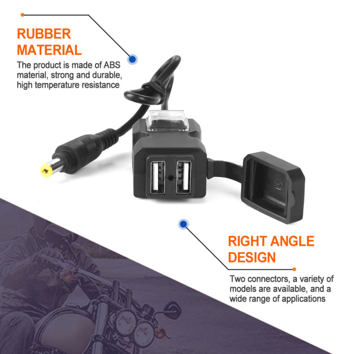 vastar-กันน้ำ-dual-usb-12v-มือจับรถจักรยานยนต์ช่องเสียบสายชาร์จ-w-switch-amp-mounts