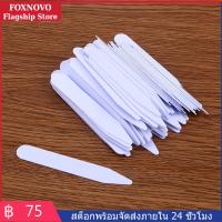 FOXNOVO 200ชิ้นพลาสติกสีขาวปลอกคออยู่กระดูก Stiffeners ใน3ขนาด