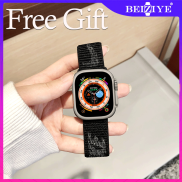 Dây Đeo Nylon Cho Apple Watch Ultra Series 8 SE2 7 6 5 4321 Ban Nhạc 49Mm
