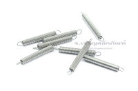 สปริงเกี่ยวสแตนเลส (แพ็คละ 1 ตัว) สปริงสแตนเลส SS304 สปริงขดยืด  Stainless Steel Tension Spring