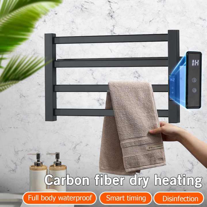 Towel Warmer Bathroom Equipment Electric Towel Dryer Rack Stainless ...