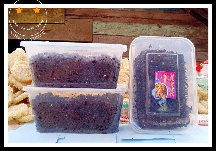 TAPE KETAN HITAM 1 KG MANIS BERAIR DAN HARUM KHAS BANDUNG PEYEUM