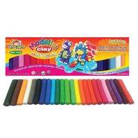 KID ART ดินน้ำมัน แบบแท่ง500กรัม24 สี ดินน้ำมันสูตรนิ่ม ไร้สารอันตราย