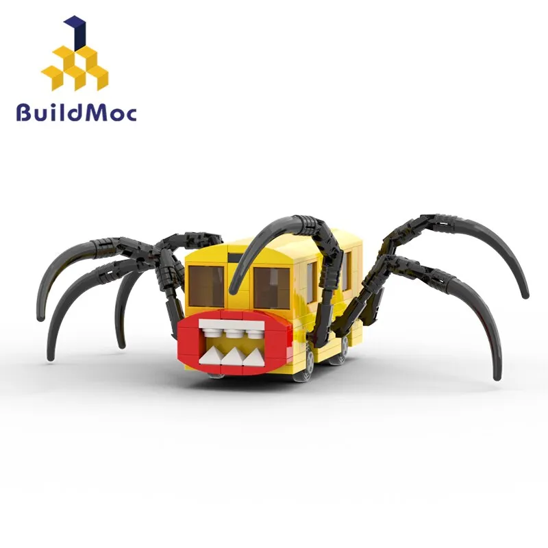 Choo-Choo Charles Building Blocks Horrors Jogo Aranha Trem Animal Figuras  de Ação Tijolos Compatível Legomonster