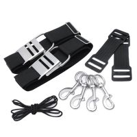 1Set Technical Diving Sidemount Harness BCD Backplateless Scuba Diving Accessory Set Scuba Diving Heavy Duty Black&amp;Silver